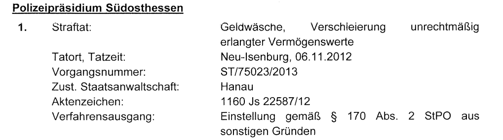 Geldwäsche